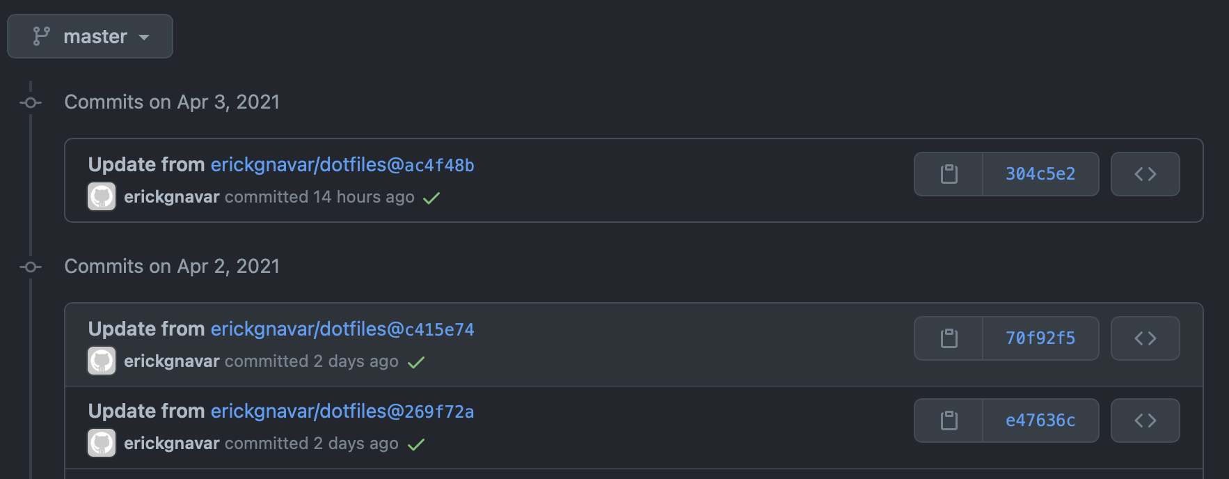 /images/posts/auto-build-and-publish-emacs-configuration-as-a-website/destination-repo-commits-list.png